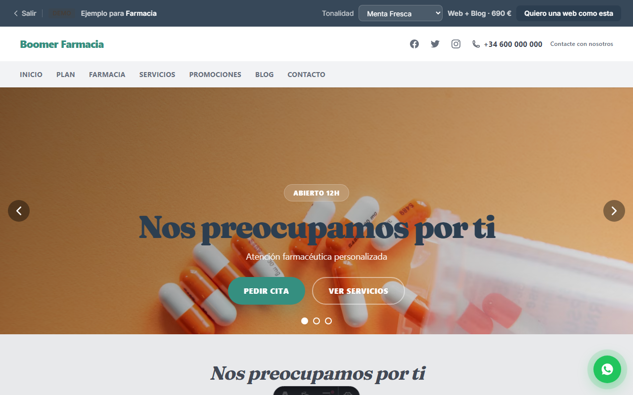 Demo para Farmacia