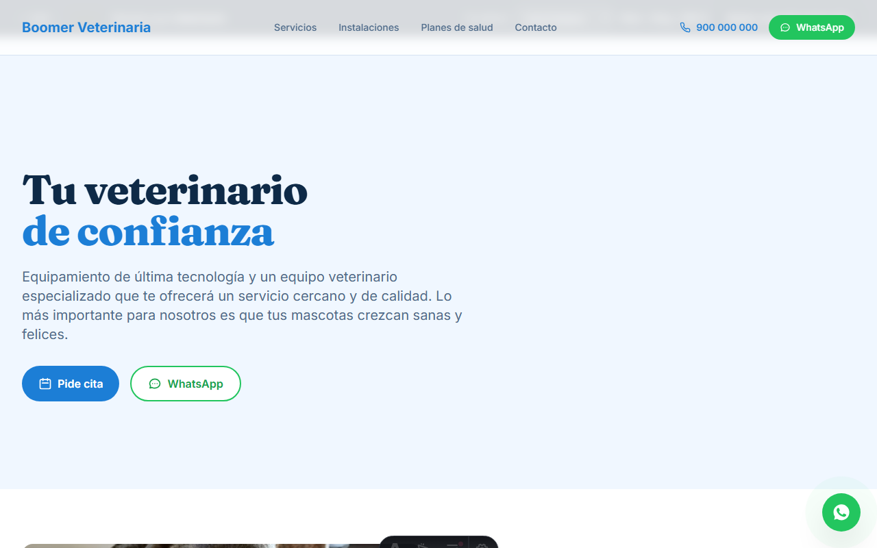 Demo para Veterinario